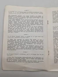 Samling originale blade fra det danske nazistparti (Efter ww2)