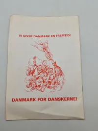 Samling originale blade fra det danske nazistparti (Efter ww2)