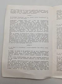 Samling originale blade fra det danske nazistparti (Efter ww2)