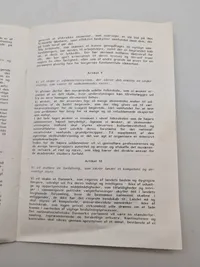 Samling originale blade fra det danske nazistparti (Efter ww2)