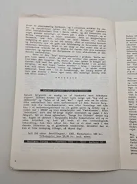 Samling originale blade fra det danske nazistparti (Efter ww2)