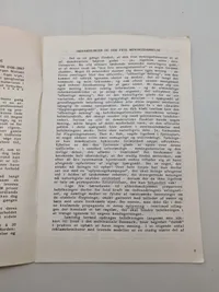 Samling originale blade fra det danske nazistparti (Efter ww2)