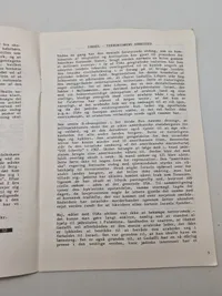 Samling originale blade fra det danske nazistparti (Efter ww2)