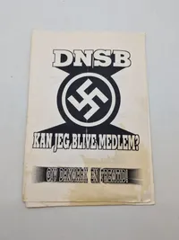 Samling originale blade fra det danske nazistparti (Efter ww2)
