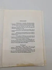 Samling originale blade fra det danske nazistparti (Efter ww2)