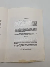 Samling originale blade fra det danske nazistparti (Efter ww2)