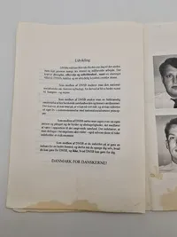 Samling originale blade fra det danske nazistparti (Efter ww2)