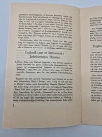 Originalt hæfte - Nytårsopråb til det tyske folk, 1944