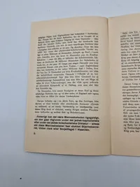 Originalt hæfte - Nytårsopråb til det tyske folk, 1944