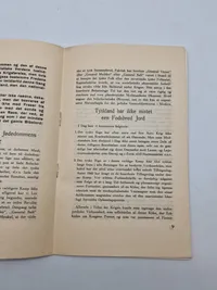 Originalt hæfte - Nytårsopråb til det tyske folk, 1944