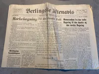 Original dansk besættelsesavis - 9.april 1940