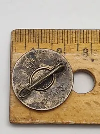 Original NSDAP party pin -Hersteller RZM M1/102 (Frank & Reif)