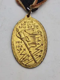 Original WWI Imperial German Kyffhauserbund 1918 Veterans Medal