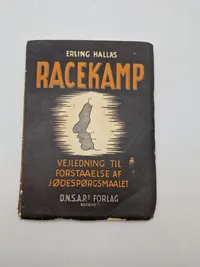 Sjælden original DNSAP bog - “Racekamp”