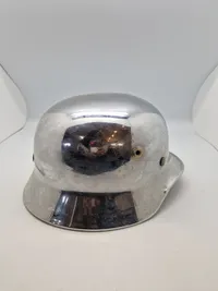 Original tysk hjelm, ww2 forcromet
