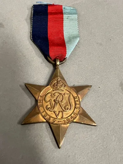 Original Engelsk 1939-45 star