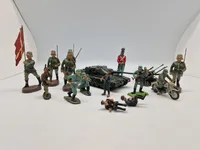 Diverse militære figurer mm.