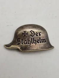 Originalt “Der Stahlhelm” mærke