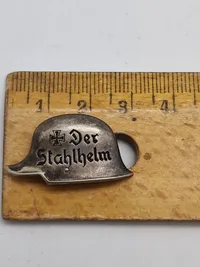 Originalt “Der Stahlhelm” mærke