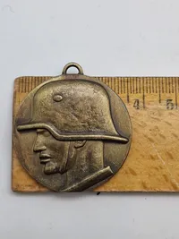 Original Bayrisches Schützenkorps / Freikorps v. Epp Erinnerungsmedaille der Radfahr-Komp. 41 Stabskompanie v. Epp Weihnachten  (ehemals Bayerisches Schützenkorps) 1919