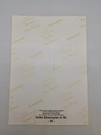 Signeret foto af Søren Kam (Foto efterkrigs, med original signatur)  A4