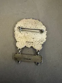 Orignalt WWII AAF STERLING TECHNICIAN BADGE WITH AP ARMORER BAR