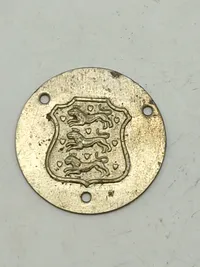 Originalt skjold til modstandsbevægelsens armbind