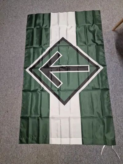 Flag fra den nordiske front (dansk nynazistisk bevægelse)