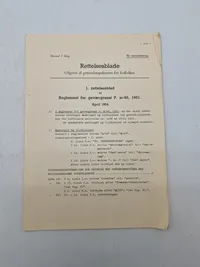 Reglement for geværgranat P.m/49
