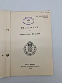 Reglement for geværgranat P.m/49