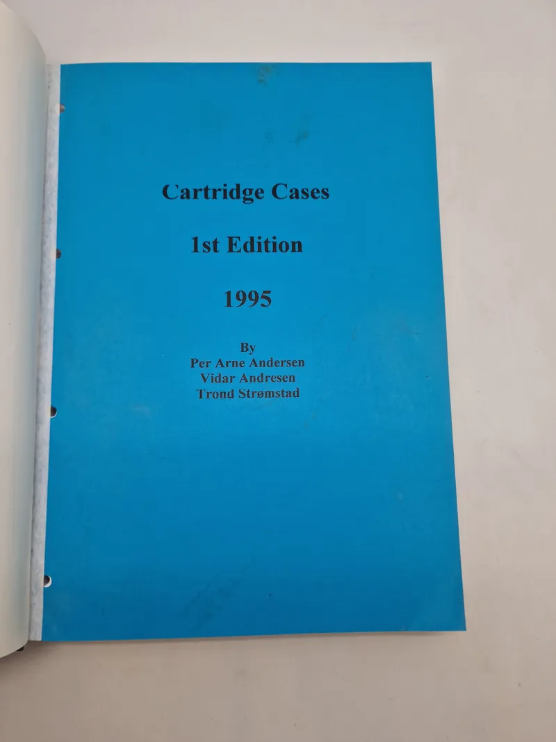 Cartridge cases - 1 edition