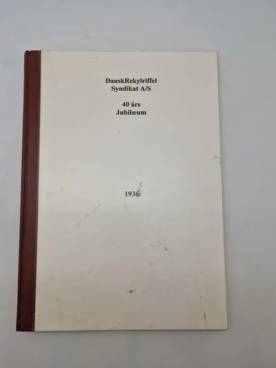Dansk rekylriffel syndikats 40 års jubilæum