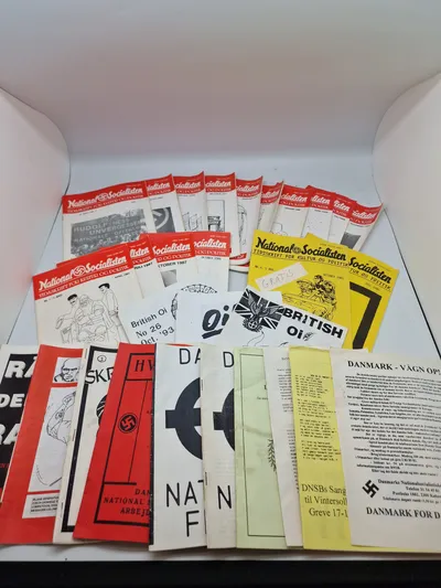 Samling danske nazistiske blade (Efter ww2)