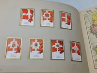 Danmark - Album Med Europa-Atlas - Flag-Serien 1-180