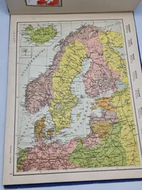 Danmark - Album Med Europa-Atlas - Flag-Serien 1-180