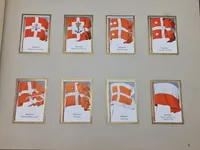 Danmark - Album Med Europa-Atlas - Flag-Serien 1-180