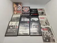 Samling historiske dvd’er
