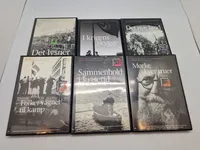 Samling historiske dvd’er