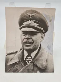 Originalt pressefoto Tysk General