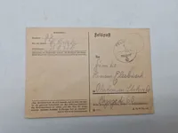 Original samling feltpost og fotos Tysk WW2