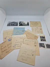 Original samling feltpost og fotos Tysk WW2