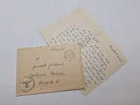 Original samling feltpost og fotos Tysk WW2