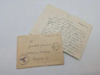 Original samling feltpost og fotos Tysk WW2