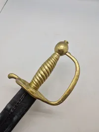 Original  Dansk Infaterisabel M/1834 med skede
