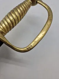Original  Dansk Infaterisabel M/1834 med skede