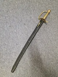 Original  Dansk Infaterisabel M/1834 med skede