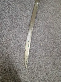 Original  Dansk Infaterisabel M/1834 med skede