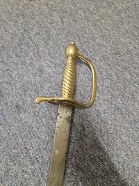Original  Dansk Infaterisabel M/1834 med skede