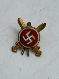 Ekstremt sjældent originalt  -emblem for frontkæmpere