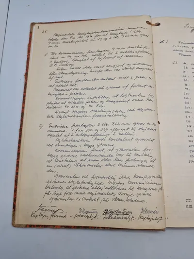 Original Tidlig matriel indkøbsliste